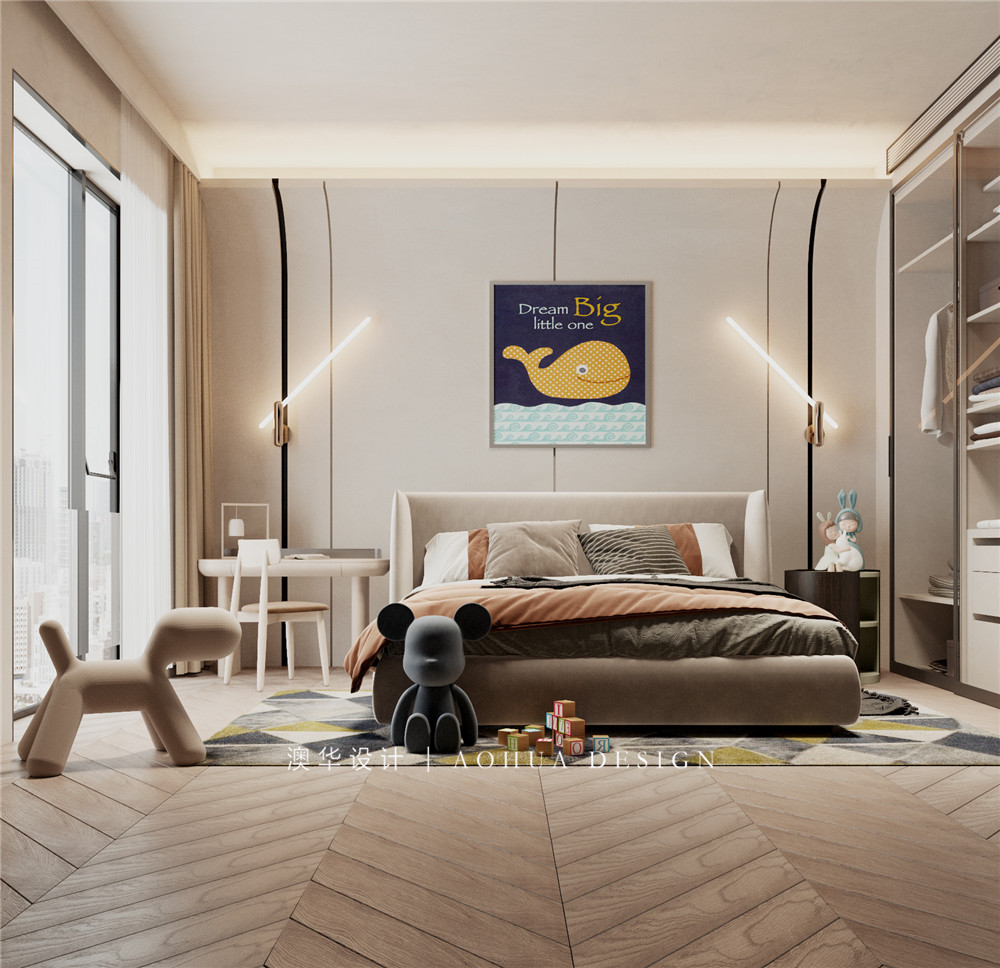 大戶型裝修,意式輕奢風格